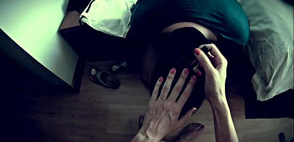  Mistress uses Slave to polish her Nails (POV) - Mistress Kym